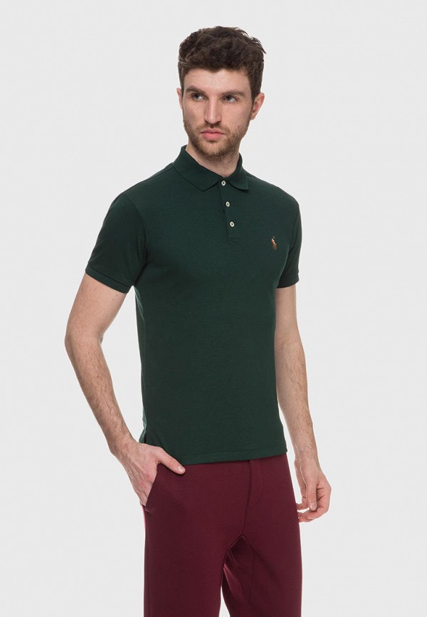 

Поло Polo Ralph Lauren, Зеленый, Polo Ralph Lauren MP002XM0S90M