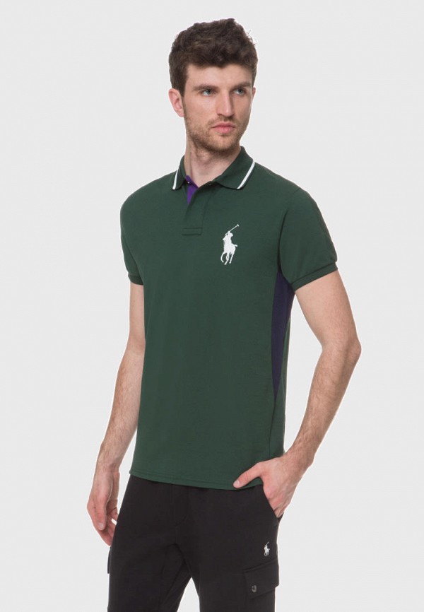 

Поло Polo Ralph Lauren, Зеленый, Polo Ralph Lauren MP002XM0S90X