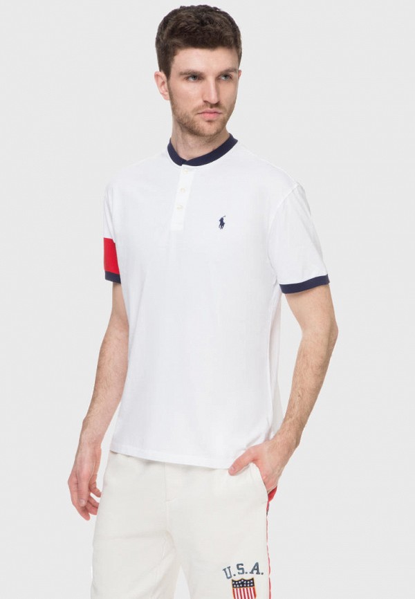 

Футболка Polo Ralph Lauren, Белый, Polo Ralph Lauren MP002XM0S910