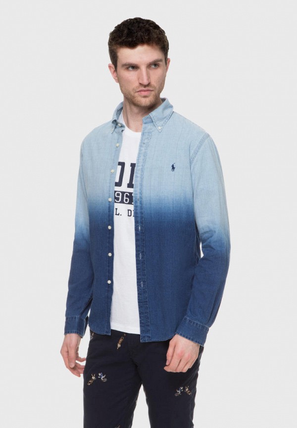 

Рубашка джинсовая Polo Ralph Lauren, Синий, Polo Ralph Lauren MP002XM0S97G