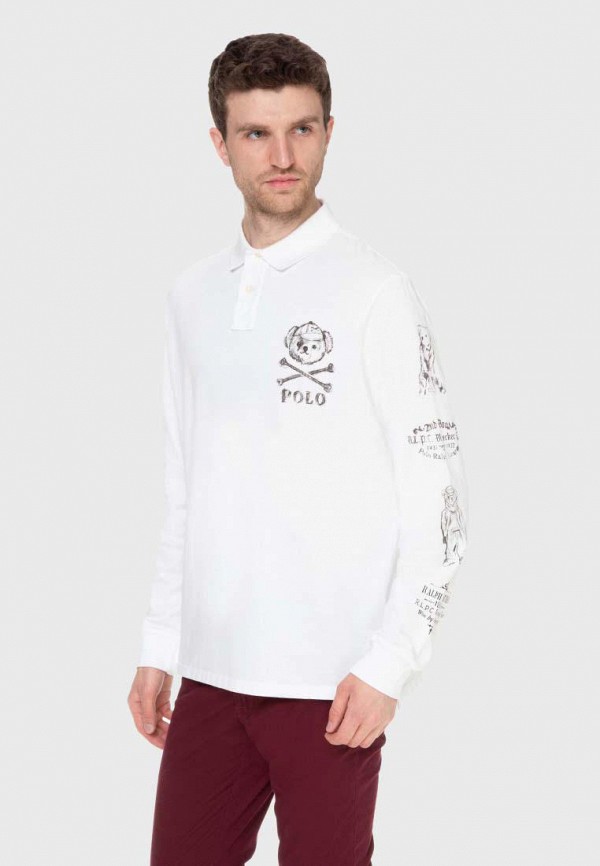 

Поло Polo Ralph Lauren, Белый, Polo Ralph Lauren MP002XM0S97V