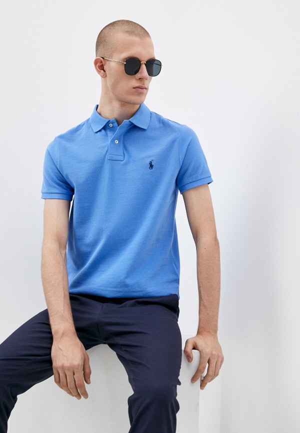

Поло Polo Ralph Lauren, Голубой