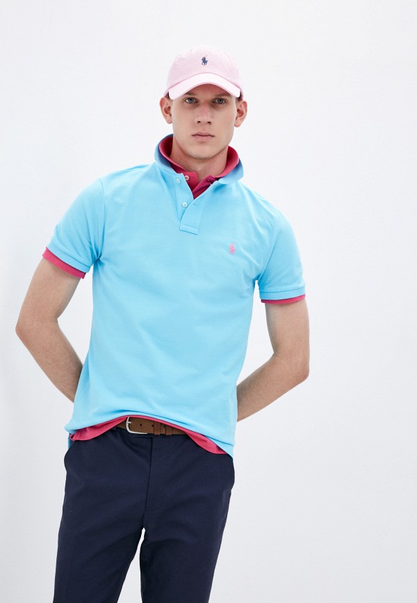 

Поло Polo Ralph Lauren, Голубой