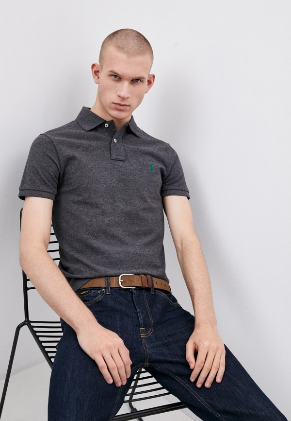 

Поло Polo Ralph Lauren, Серый
