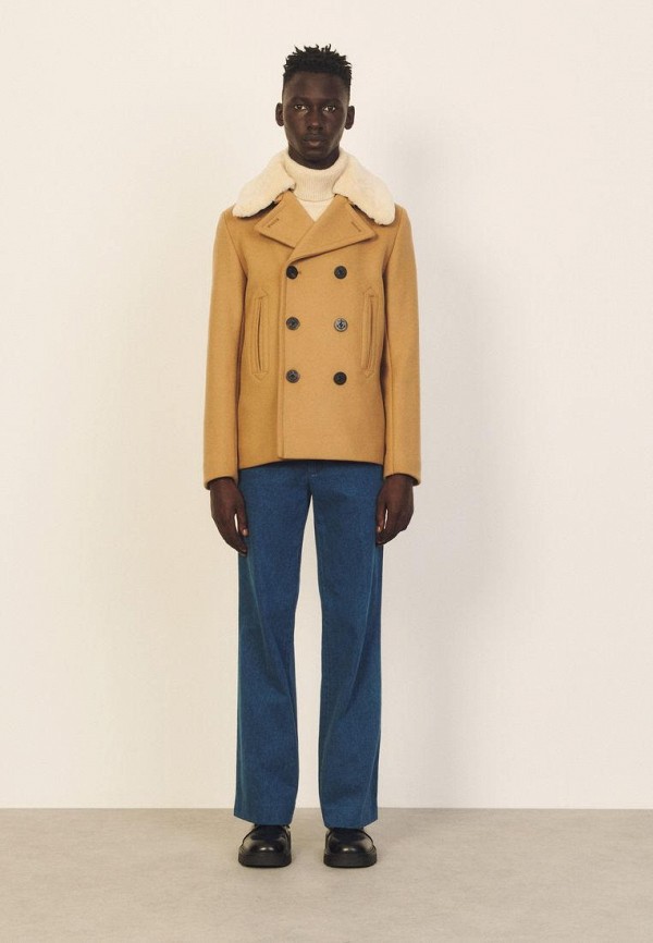 

Полупальто Sandro, Бежевый