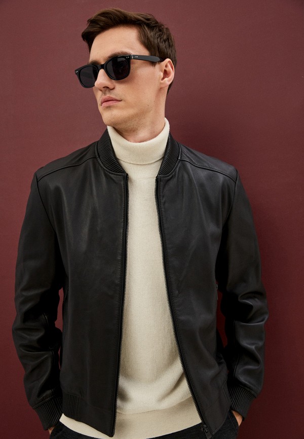 фото Куртка кожаная boss