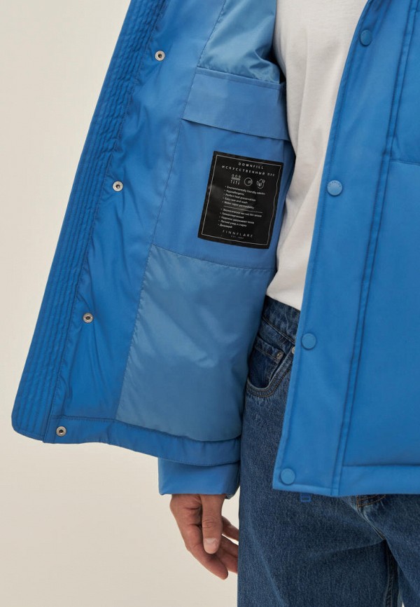 Куртка утепленная Finn Flare голубой, размер 54, фото 4