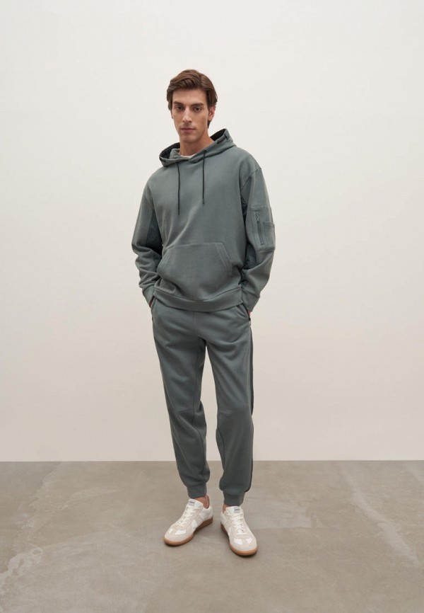 Брюки спортивные Finn Flare серый, размер 48, фото 2