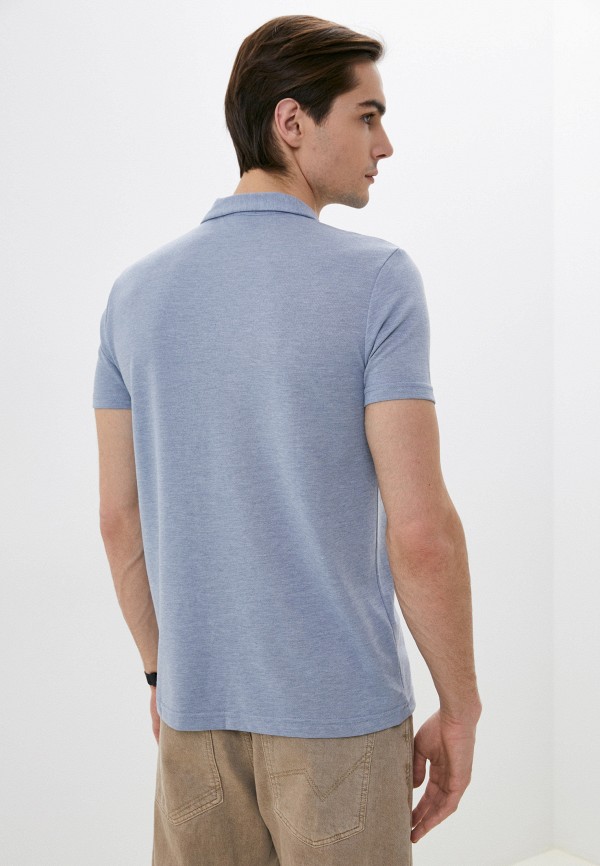 Поло Colin's голубой, размер 48, фото 2