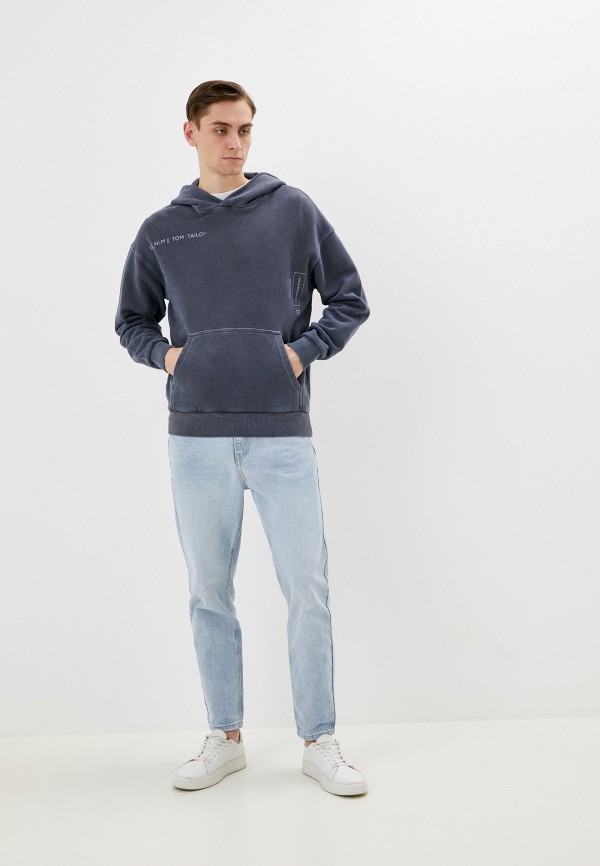 Худи Tom Tailor серый, размер 46, фото 2
