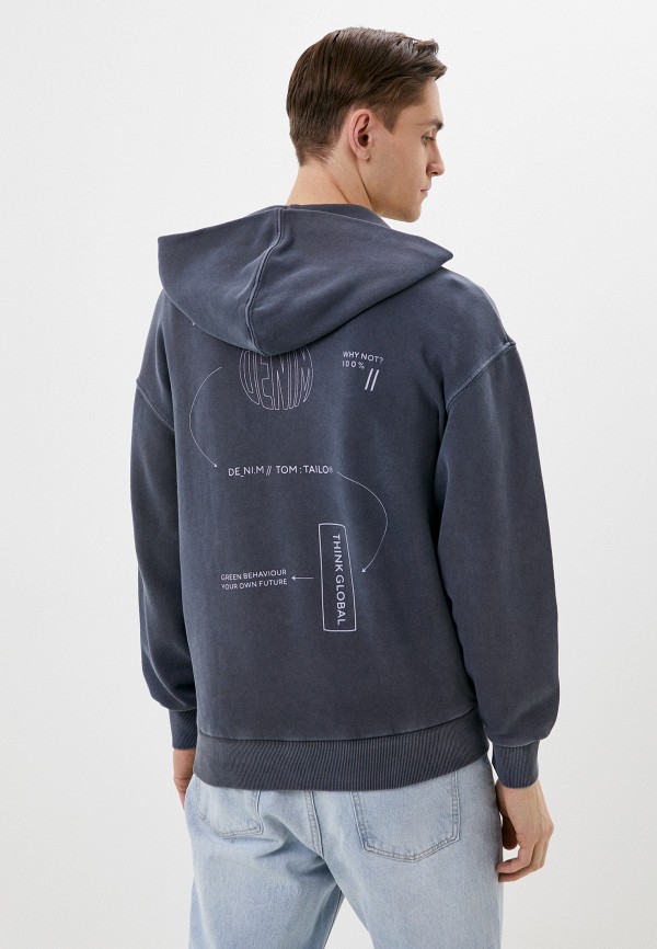 Худи Tom Tailor серый, размер 46, фото 3