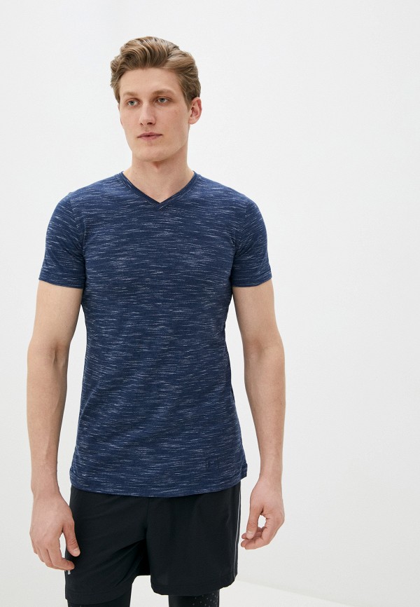 

Футболка Under Armour, Синий, Sportstyle Core V-Neck SS