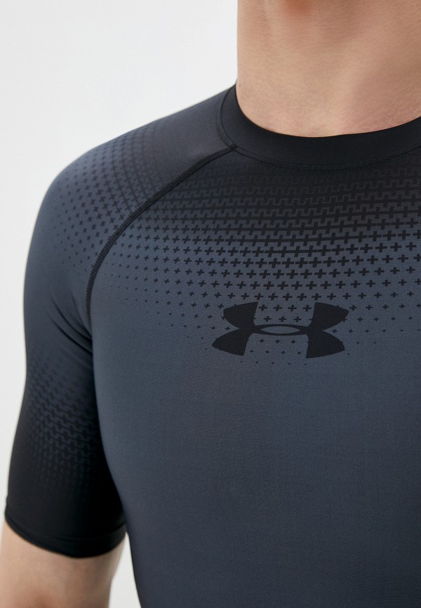 

Футболка спортивная Under Armour, Серый, Charged Compression SS