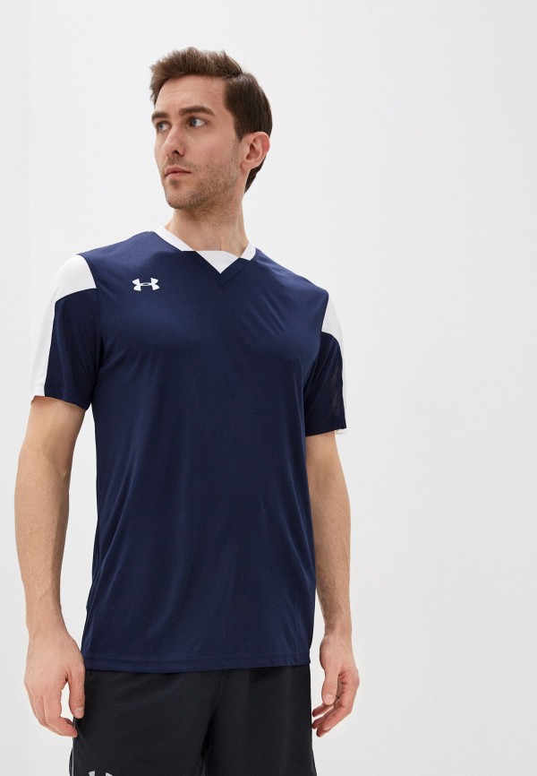 

Футболка спортивная Under Armour, Синий, Maquina UPF 30 SS