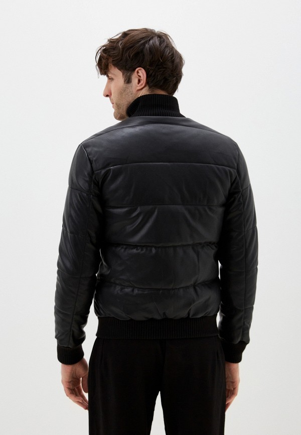 фото Куртка кожаная утепленная zolla