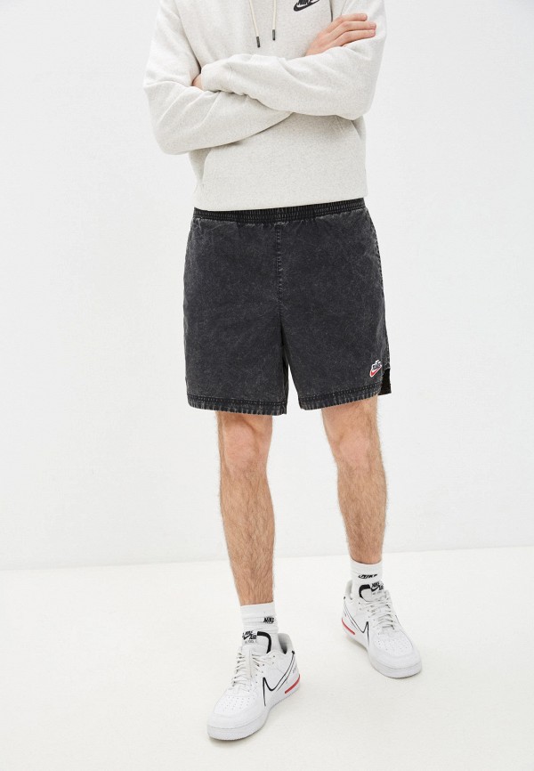 

Шорты спортивные Nike, Черный, M NSW HE WVN SHORT WASH