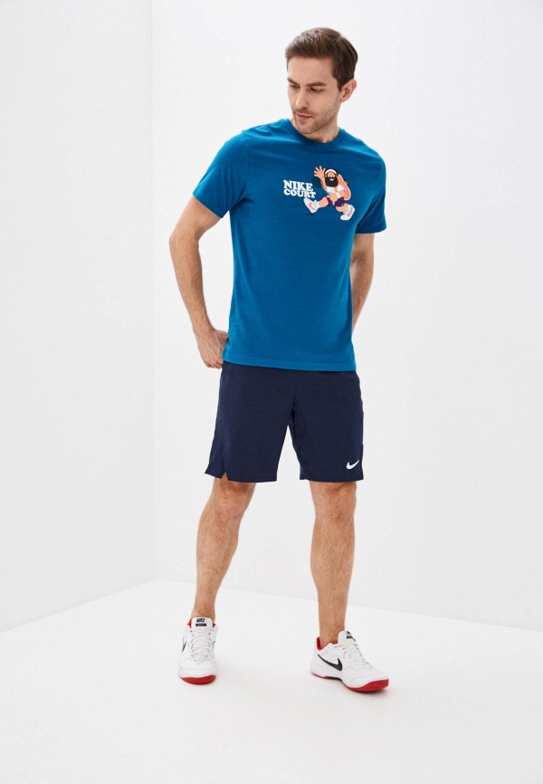 

Футболка спортивная Nike, Голубой, Nike MP002XM0SX69