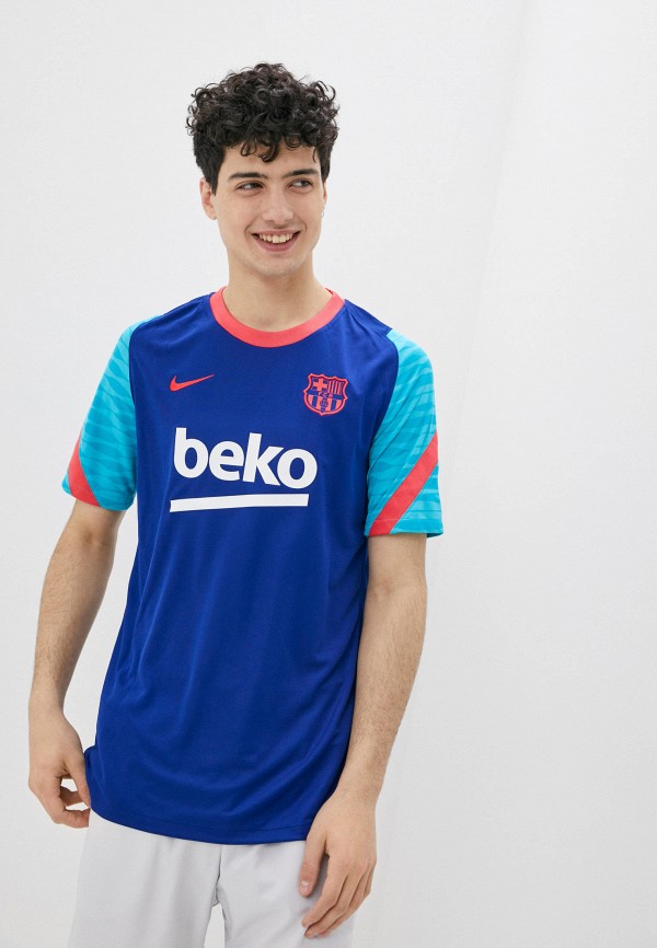 

Футболка спортивная Nike, Синий, FCB M NK BRT STRK TOP SS