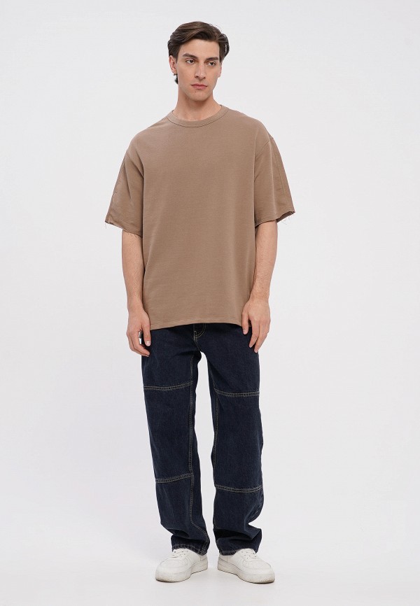 Футболка Твое коричневый, размер 46, фото 2