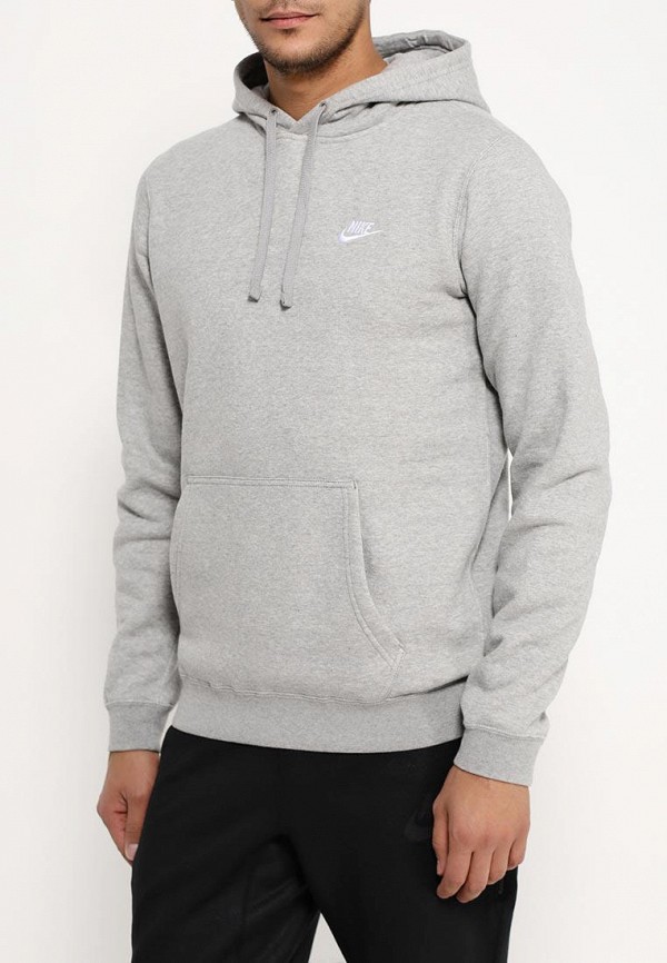 

Худи Nike, M NSW CLUB PO BB, Серый