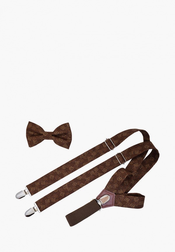 

Бабочка и подтяжки Rainbowtie, Коричневый