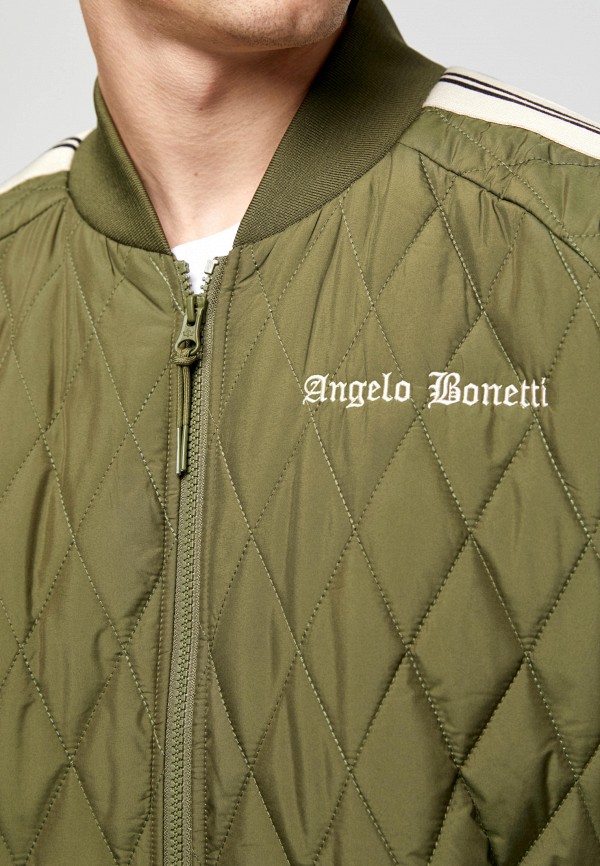 Куртка утепленная Angelo Bonetti зеленый, размер 52, фото 4