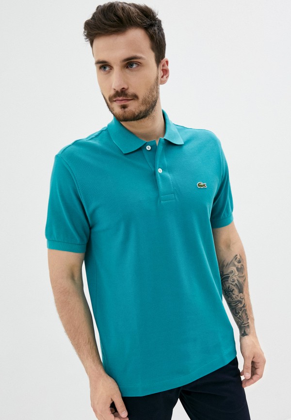 

Поло Lacoste, Бирюзовый