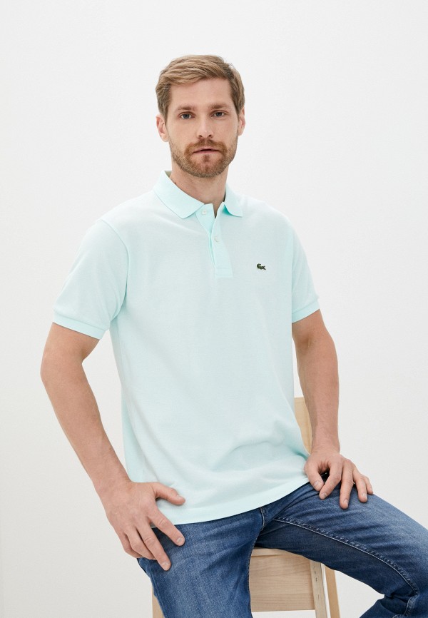 

Поло Lacoste, Бирюзовый