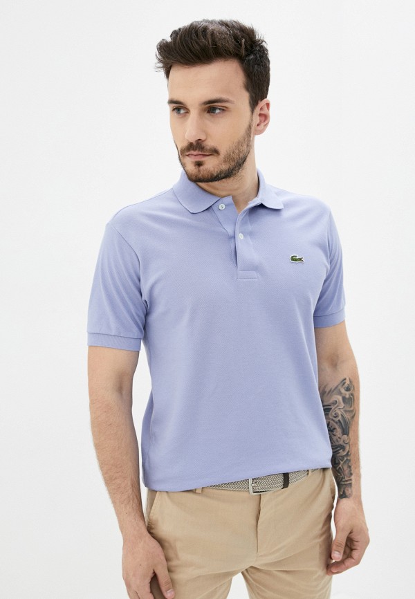 

Поло Lacoste, Голубой