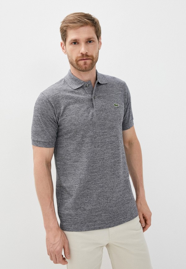 

Поло Lacoste, Серый