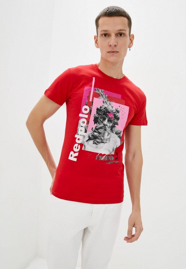 

Футболка Red Polo, Красный, Red Polo MP002XM0UYMF