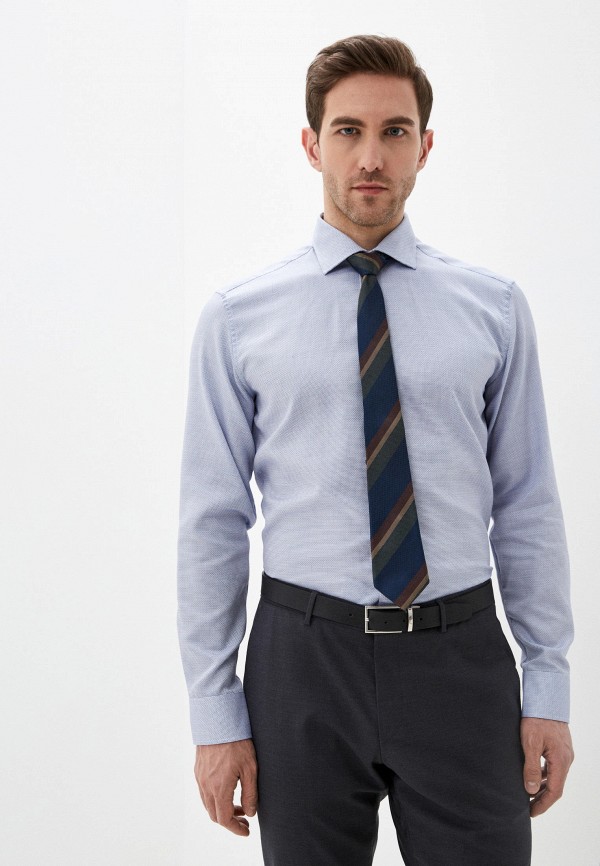 

Рубашка Eterna, Голубой, Slim