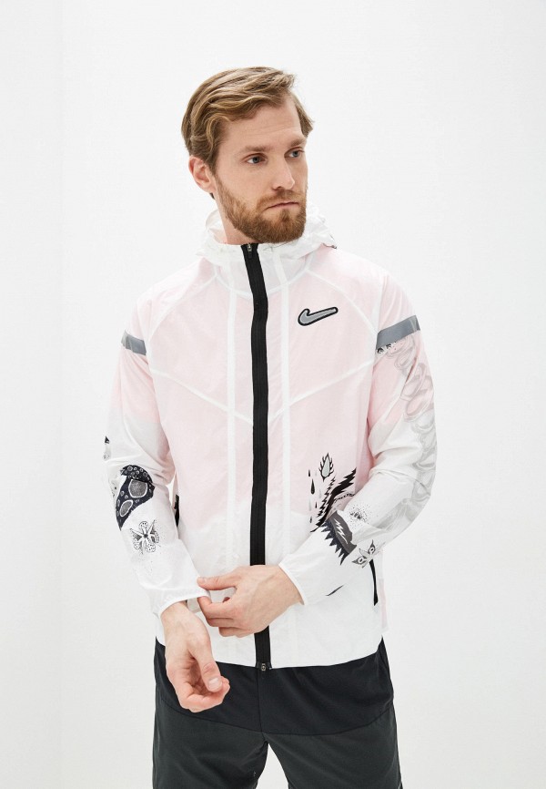 

Ветровка Nike, Белый, M NK WILD RUN WR JKT