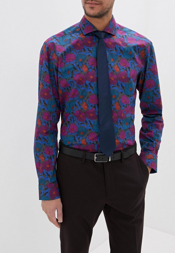 

Рубашка Eterna, Разноцветный, Slim Fit