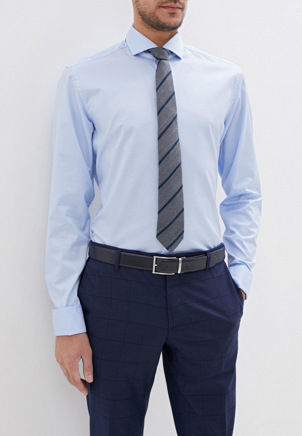 

Рубашка Eterna, Голубой, Slim Fit