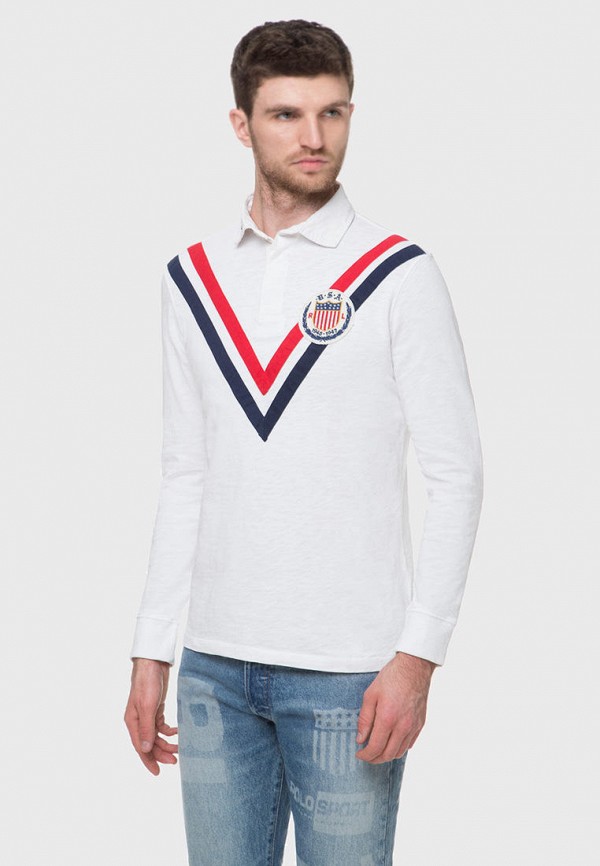 

Поло Polo Ralph Lauren, Белый, Polo Ralph Lauren MP002XM0V128