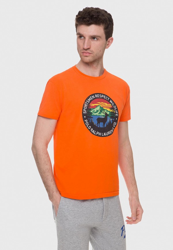 

Футболка Polo Ralph Lauren, Оранжевый, Polo Ralph Lauren MP002XM0V16E