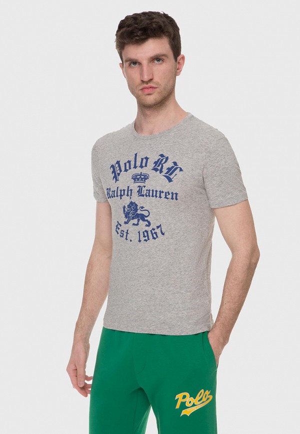 

Футболка Polo Ralph Lauren, Серый, Polo Ralph Lauren MP002XM0V16F