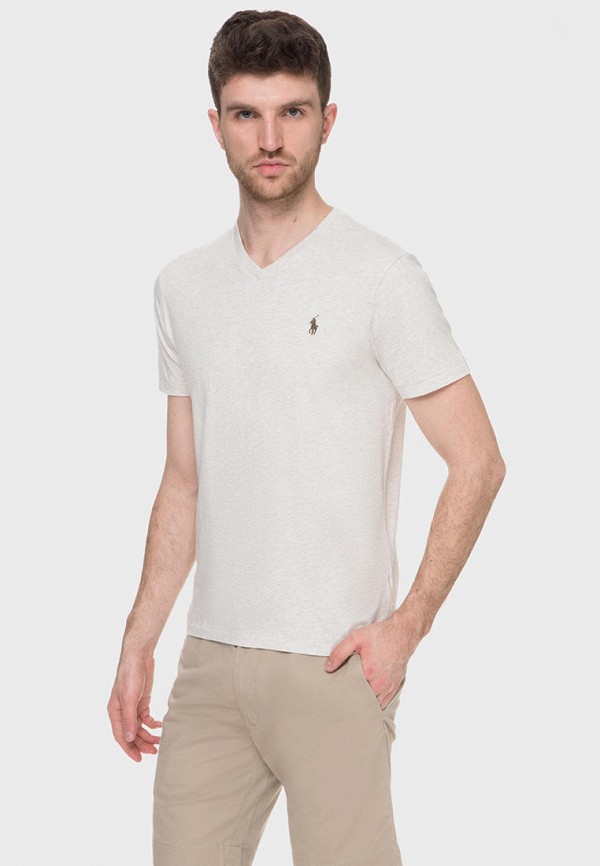 

Футболка Polo Ralph Lauren, Бежевый, Polo Ralph Lauren MP002XM0V16K
