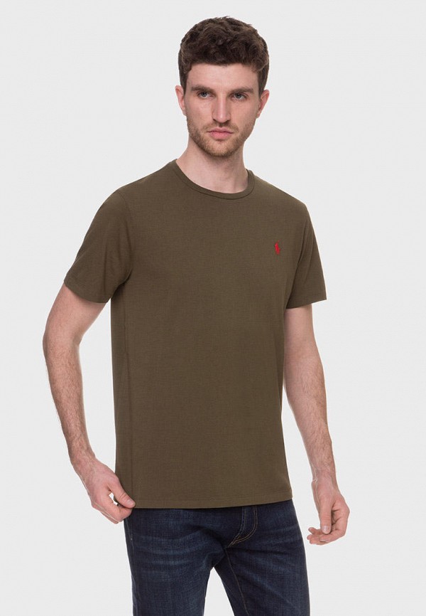 

Футболка Polo Ralph Lauren, Коричневый, Polo Ralph Lauren MP002XM0V16S