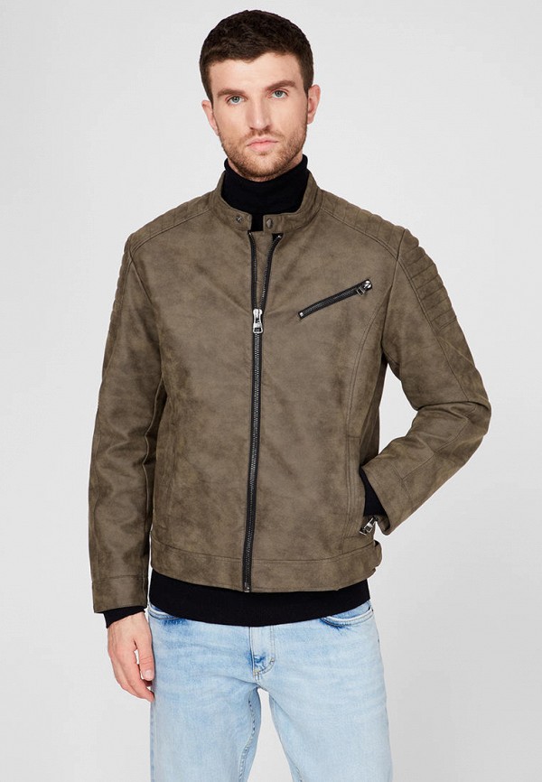 

Куртка кожаная Esprit, Коричневый