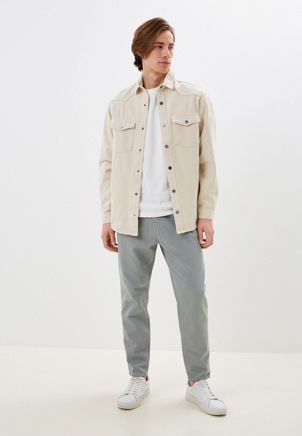 фото Рубашка джинсовая mossmore