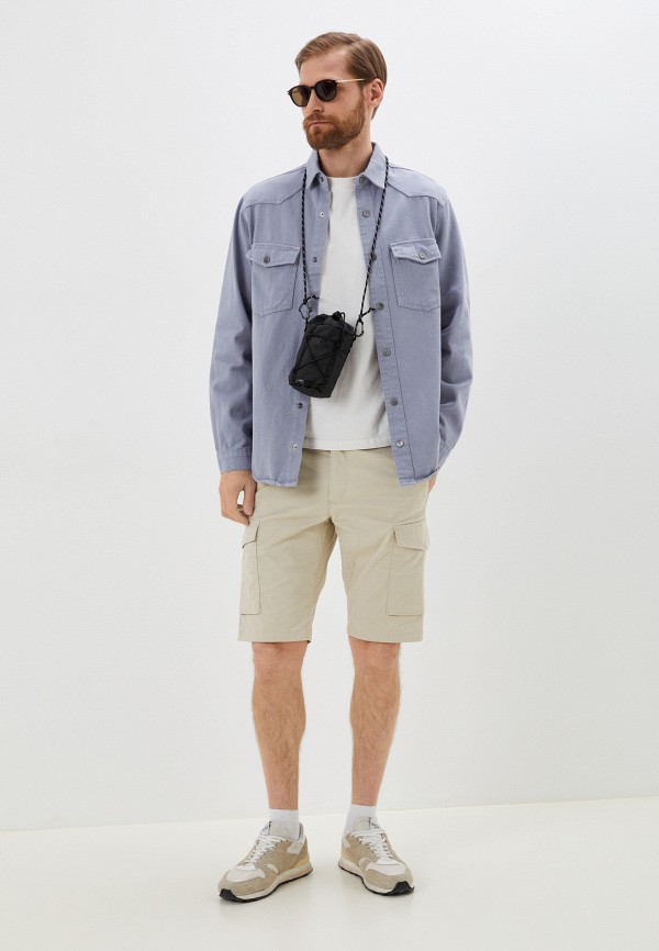 фото Рубашка джинсовая mossmore