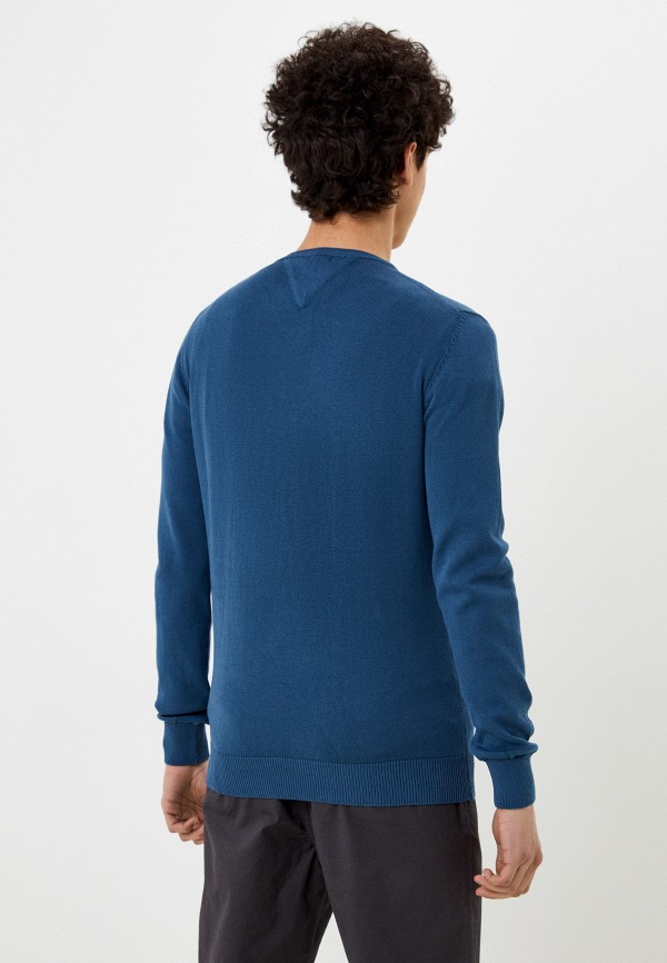 Пуловер Emblem цвет синий  Фото 3