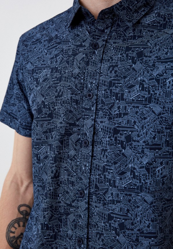 Рубашка Zolla синий, размер 54, фото 4