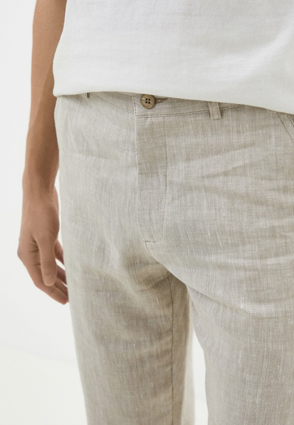 Брюки Berkytt бежевый, размер 50, фото 4