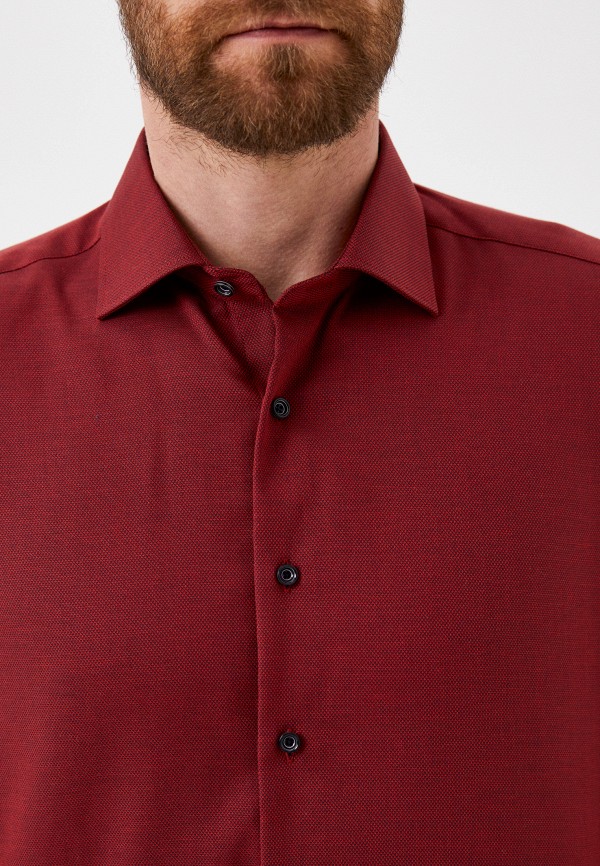 Рубашка Eterna бордовый, размер 41, фото 4