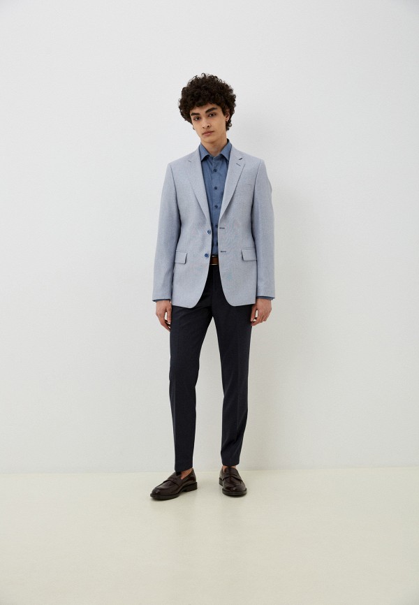 Рубашка Eterna синий, размер 41, фото 2