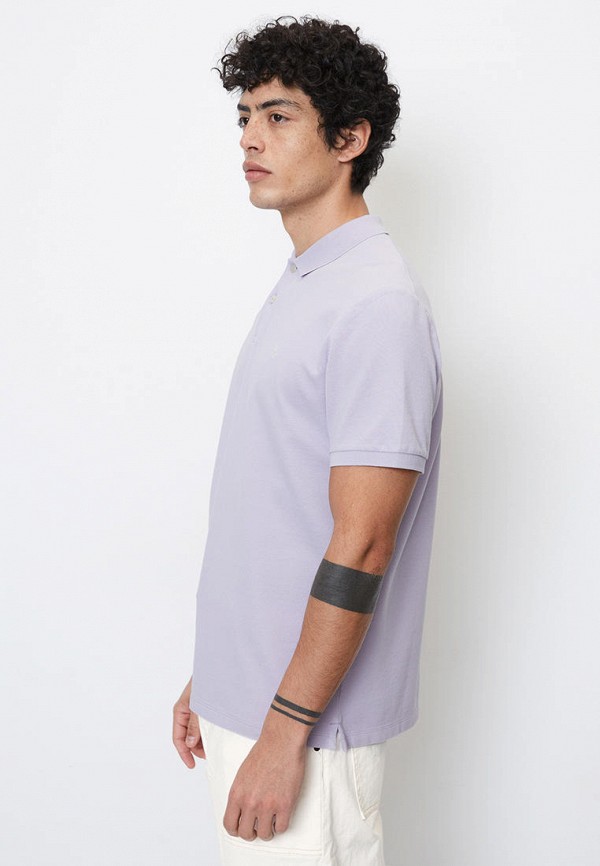 Поло Marc O'Polo фиолетовый, размер 56, фото 3