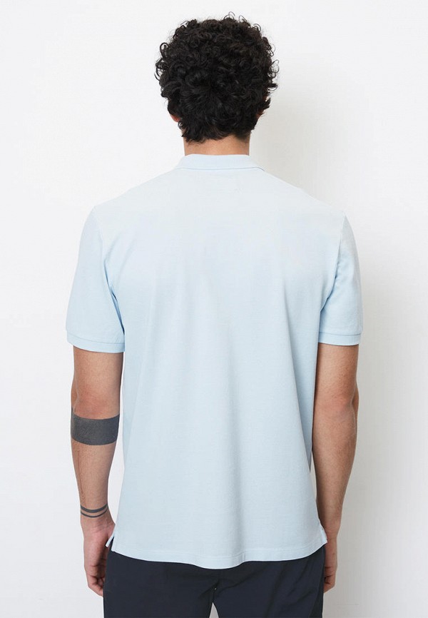 Поло Marc O'Polo голубой, размер 48, фото 2